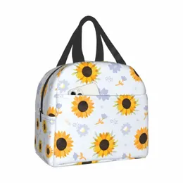 Sunfr Lunch Bag You Are My Sunshine Lunch Box isolato Borsa termica riutilizzabile impermeabile per il lavoro delle donne Picnic C9mm #