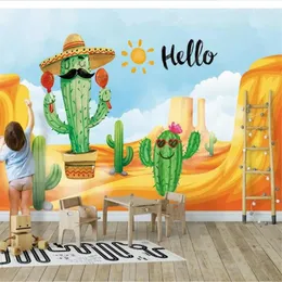 Wallpapers Wellyu Custom Wallpaper Papel De Parede Handgemalte fleischige Hintergrund Wand Murales Pared 3d Paisajes Habitacion