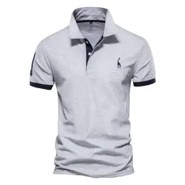قميص بولو صيف جديد للرجال الأبيض غير الرسمي قصير الأكمام القمصان بولو القمصان Homme ملابس عالية الجودة ROPA HOMBRE بالإضافة إلى حجم 5XL