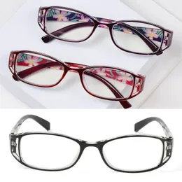 Sonnenbrille Damen Presbyopie Lesebrille Unisex Brillen Anti Blue Ray Eyegalsses Stilvolle Leser für Sicht mit Dioptrien 1,0-4,0