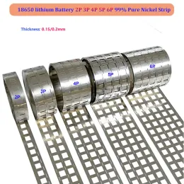 Gereedschap 1kg 18650 순수 니켈 스트립 0.15/0.2mm 두께 2p/4p/6p 99% 순도 니켈 벨트 괄호로 배터리 용접에 사용됩니다.