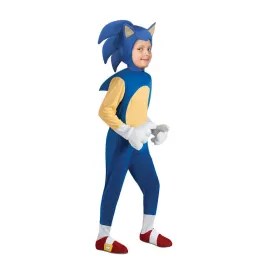 Super Sonic Kid Sonic Performance Costume Halloween Costume Hedgehog Blue  Sonic Costume
