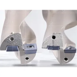 Deskar 100% Оригинальный 3D 15 мм-45 мм быстро U Drill подходит для серии WC-серии Механическое токарное станок с глубоким отверстием Пробитый пробурительный бит