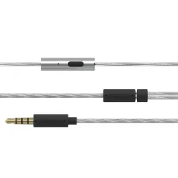TANCHJIM ZERO Wired HIFI In Ear IEMs Earphones DMT4 Dynamic Drive Unit Monitors Mic with Copper OFC Silver Plated Cable TYPE C