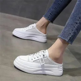 Scarpe casual aperte dal retro Sneakers con naso tondo Vulcanizzate colorate Donna Piccoli numeri Stivali dorati Sport Scarpe da ginnastica super accoglienti