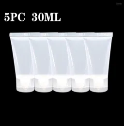 Płynna dozownik mydła 5PC puste kosmetyczne pojemniki na balsam kosmetyczny butelka młody i głodny kubek