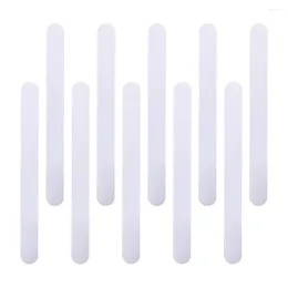 Badmattor 24 datorer Transparent slipband Anti Skid Strip Non-Slip Strips Adhesive Stickers Flowers Pool Pool Non-Skid Peva Clear Boob