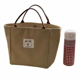 2022 Original homemade Japanese bucket Tote canvas bag simple and versatile literature portable bag female wholesale Z27Z#
