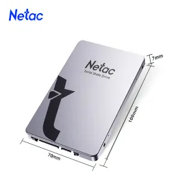 NETAC 2.5インチSATA3 SSD 2TB 1TB HDD TLCハードドライブsataiii 6GB/sコンピューターデスクトップ用のソリッドステートドライブ