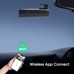 4K WiFi Car Dash Cam DVR Video Recorder vorne und hinten 2K Mini Dashcam für Auto GPS -Tracker 24H Parküberwachung App -Steuerelemente