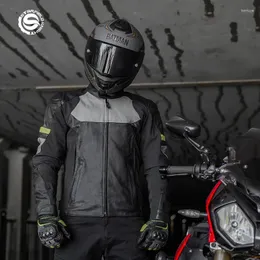 Odzież motocyklowa sfk men zimowa kurtka motocyklowa jazda oddychająca ubrania jeźdźca przeciwnikowe odporność na ciepło warstwowy płaszcz zbroi