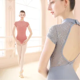 Justaucorps élégant Pour La Pratique Quotidienne De La Danse De Ballet Pour Adultes, Design En Dentelle Noire, Vêtements De Gymnastique Pour Femmes, De Haute Qualité