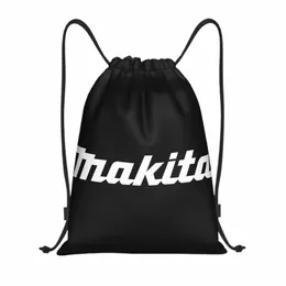 Personalizado Makitaes Drawstring Bags Mulheres Homens Lightweight Sports Gym Storage Backpack c6N9 #