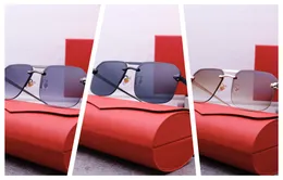 Projektant okularów przeciwsłonecznych Zaawansowane wysokiej klasy, minione, nadążające za modą, swobodne doskonałe okulary, z domyślnie pudełko mężczyzn i kobiet w tym samym stylu