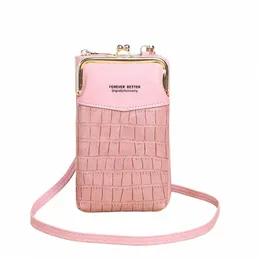 Luxus Frauen Phe Tasche PU Leder Umhängetasche Krokodil Muster Menger Handtasche und Geldbörse Shop Satchel Bag Kartenhalter s f3eM #