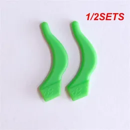 Tapetes de banho 1/2sets Anti Slip Ear Gancho Óculos de Uso de Alta Qualidade Capa Anti-Slip Mobiliário Doméstico Silicone