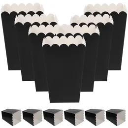 Set di stoviglie da 50 pezzi Regalo per popcorn Boxt Snack Contenitore Snack da 250 g Biancella