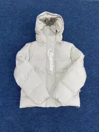 Parkas Designer Trapstar Winter warme, mit Baumwolle gefütterte Jacke Einfache Booster-Jacke für Modepaare mit großen Buchstaben