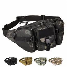 Guardian Outdoor Multi-Functial Camoue Bag Men Men de grande capacidade Bolsa de cintura Ferramentas à prova d'água Tactical Mulher montando bolsa de peito l8rl#