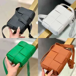 مصمم حقيبة هالوين Lanboli Women Crossbody أكياس منسوجة الجلود حقائب اليد الموضة محافظ حقيبة اليد 220314 أنثى الكمبو