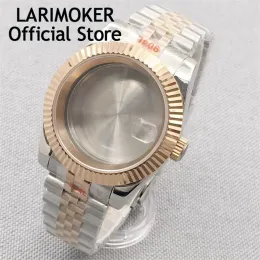 LARIMOKER 36mm/39mm Watch Case Sapphire Glass Fit NH35 NH36 NH34