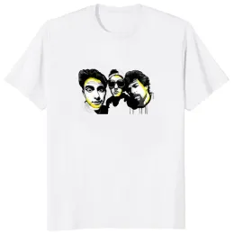 Logo Beastie Boys Wydrukowane T-shirt Graph Fift Short Rleeves Hip Hop Music Fani T Shirt Harajuku Streetwear Hipster Man Tees