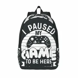 Engraçado Escolha seu Weap Gamer Mochila Video Game Travel Backpacks Men Fun School Bags Designer Grande Mochila 44qC #