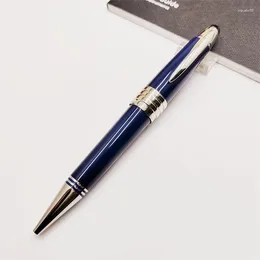 Blue Luxury A Quality Rollerball Point Pens Limited Edition Edition Ink Writing Supplies مع رقم تسلسلي