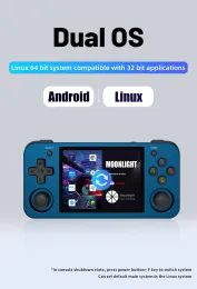 Anbernic RG353M Portable Handheld Video Game Console Android Linux Dual System 3.5'IPS Multi-Touch Screen New Retro Game Console