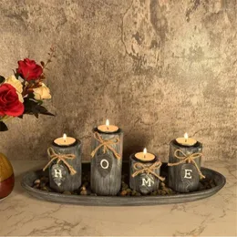 Candle Holders Stand Stand Modern Farmhouse Holder Home Decor