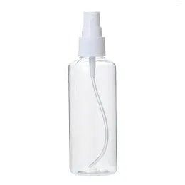 Bottiglie di stoccaggio in plastica vuote Spray da 100 ml Set di nebulizzazione trasparente ricaricabile adatto per liquidi