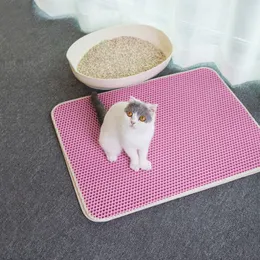 Impermeable Gato alfombra de cama plegable EVA de doble-capa estera de gatos fondo antideslizante para mascotas gatos cachorros