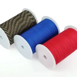 Paracord 100m eixo montado 550 medidor militar 7core guarda