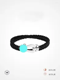 Link Bracelets Frec Noter 남자의 행운의 빨간 실 팔찌 스틸 조절 가능한 로프 체인 브라 발렌타인 데이 선물 여자 친구