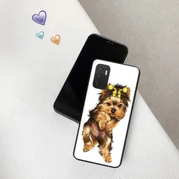 Soft Case für Xiaomi Redmi 10 10c 9a 9t 9 8 Note 11 Pro 5g 11s 11e 10 10s 11t 9s Yorkshire Terrier Dog Silicon Telefonhülle Abdeckung