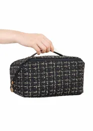 mil Bird Grid Cosmetic Bag para mulheres de grande capacidade portátil W Storage Bag 1pc n5fW #