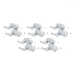 벽 램프 10 PCS LED 내부 힌지 옷장 조명 캐비닛 아래의 힌지 옷장 조명 침실 부엌 옷장을위한 컵 보드 센서 조명