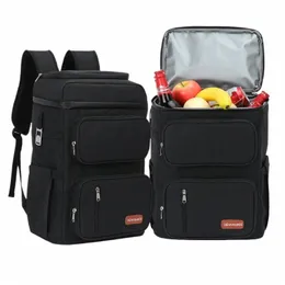 picnic Cooler Bag Large Capacity Cam Meal Hikking Thermal Backpack with Bottle Or 100% Leakproof Insulated Lunch Bags M3Nr#
