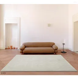 Dywany GBB0884 Zaawansowane nowoczesne minimalistyczne stałe kolor wszechstronny dywan nordycki japoński koc nocny