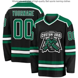 Ice Hockey Jersey Uniform Loose Fiting Canadian American Training and Competition