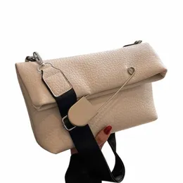 fi Crossbody Bags For Women Flap Handbag Large Pin Decorati Women Shoulder Bag Leather Quality Satchels Trend Casual E4hX#