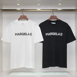 T-shirt masculina Designer francês Marca de luxo Margiela Pullover de manga curta Figura Imprimir