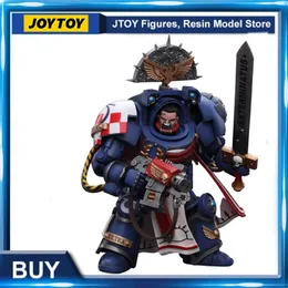 In stock Joy Toy 1/18 40k Action Figure Terminator Capitano Anime Collection Modello 240328