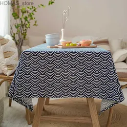 Table Cloth Tapete Home Tableroth Pastoral Ractorgal Table Table Table Cover Diending Date Shut for Country Wedding Farmhouse Decoration Y240401