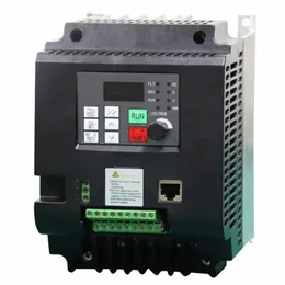 モーター380V 5.5kW/7.5kW 1フェーズ220V入力3出力380V 50Hz/60Hz ACドライブVFD周波数インバーターへの周波数コンバーター