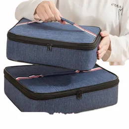 Portátil Isolado Lancheira Bag Grande Capacidade Flat Tote Bag Food Delivery Cooler Bag para trabalhar caminhadas N37N #