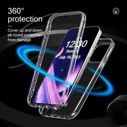 Luxury 360 Полный защитный чехол для iPhone 14 13 12 11 Pro 14 Plus iPhone11