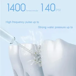 Xiaomi Mijia Irrigator orale Meo701 denti dentali sbiancante flosser bucale detergente per il detergente per il serbatoio dell'acqua per denti