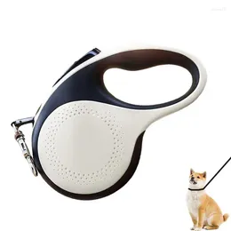 Dog Collars LED Leash Automatic Retractable Pet Walking Leashes Accessory For Playing Jogging Training Small