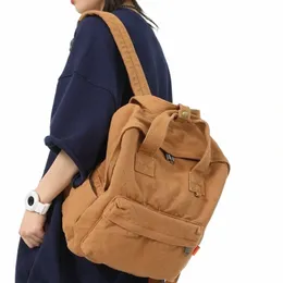 cool Bag College Backpack Ladies Harajuku Retro Canvas Bag Female Laptop Fi Girl Fabric Student Backpack Women Travel Bags S785#